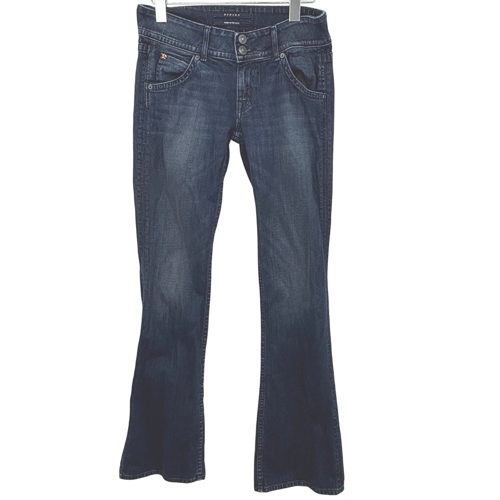 Hudson Jeans Y2K Vintage Women 27‎ Bootcut Flare Low Rise Minimalist Indie Retro